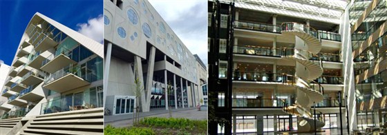 建筑柱體，掛板、樓梯、陽臺等